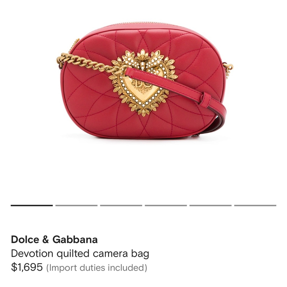 Dolce & Gabanna Camera Bag - Authentic